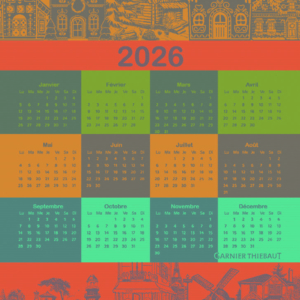 【キッチンタオル】2026セレブレーション　マルチカラー（予約受付）