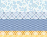 【コーティングランチョンマット】ミルシトロン プロヴァンス