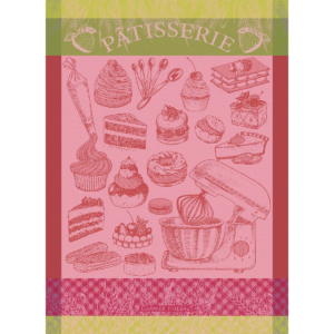 【キッチンタオル】パティスリー ローズ