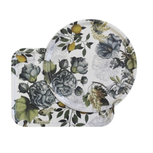 トレイ　ジャルディーノ　ナチュレル(円形)