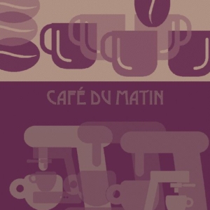 【キッチンクロス】モーニングコーヒー ローズウッド