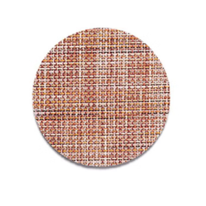 チルウィッチ(コースター)ミニバスケットウィーヴ　フェルトバックコースター　シナモン