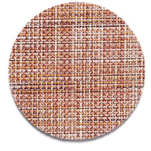 チルウィッチ(コースター)ミニバスケットウィーヴ　フェルトバックコースター　シナモン